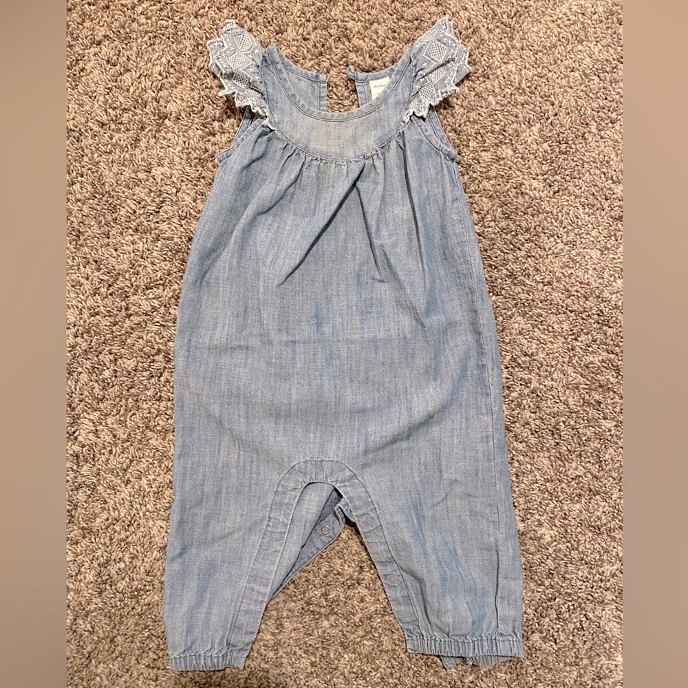 Old Navy jean romper